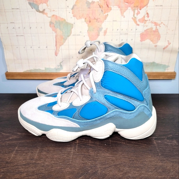 adidas gazelle silver green womens Shop Blue Mens adidas Yeezy 500 High Top Sneakers  Shoebacca
